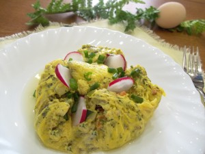 Омлет с овощами, варенный в пакете — пошаговый рецепт с фото