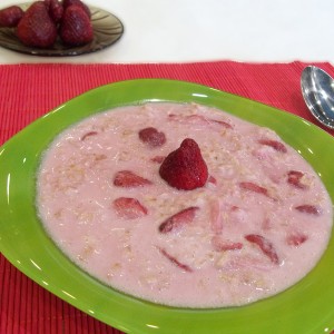 Овсяная каша с клубникой — пошаговый рецепт с фото