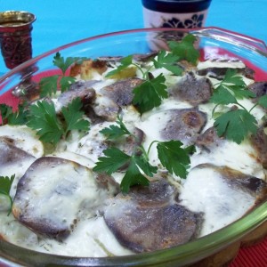 Картофельная запеканка с языком — пошаговый рецепт с фото