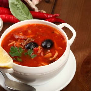 Рецепт: Солянка сборная мясная Солянка сборная мясная — пошаговый рецепт с фото