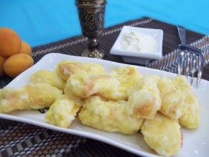 Ленивые вареники с абрикосами — пошаговый рецепт с фото