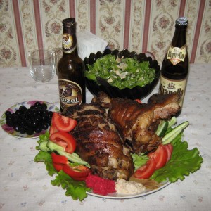 Колено по-чешски — пошаговый рецепт с фото