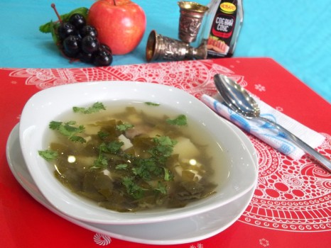 Зеленый борщ с щавелем и рисом — пошаговый рецепт с фото