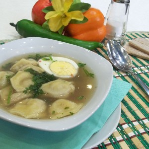 Пельмени с бульоном — пошаговый рецепт с фото