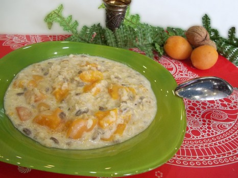 Овсяная каша с абрикосами и семечками — пошаговый рецепт с фото