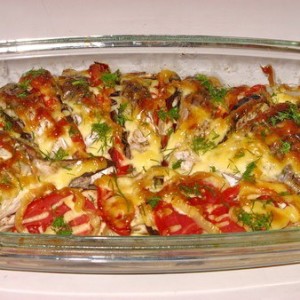 Рецепт: Карп запеченый фаршированный Карп запеченый фаршированный — пошаговый рецепт с фото