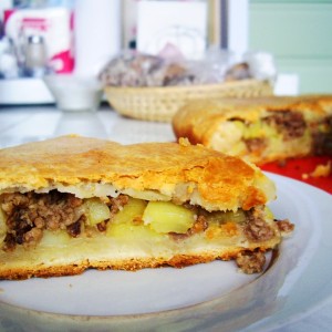 Рецепт: Рецепт картофельного пирога с мясом Рецепт картофельного пирога с мясом — пошаговый рецепт с фото