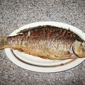 Рецепт: Карп запеченый в духовке Карп запеченый в духовке — пошаговый рецепт с фото
