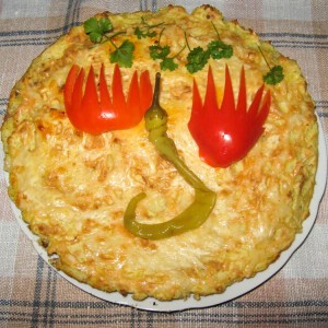 Рецепт: Картофельная запеканка Картофельная запеканка — пошаговый рецепт с фото