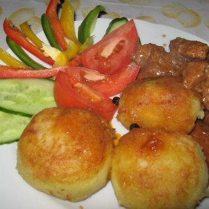 Рецепт: Картофельные крокеты с грибами Картофельные крокеты с грибами — пошаговый рецепт с фото