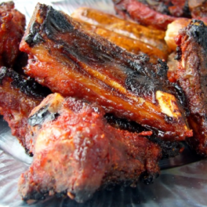 Рецепт: Копченые ребрышки на гриле Копченые ребрышки на гриле — пошаговый рецепт с фото
