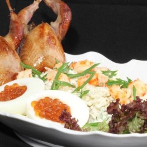 Рецепт: Cалат «Оливье» или «Русский салат» от создателя шеф-повара Люсьена Оливье Cалат «Оливье» или «Русский салат» от создателя шеф-повара Люсьена Оливье — пошаговый рецепт с фото