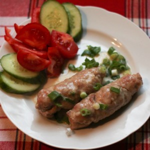 Рецепт: «Пальчики» с грибами «Пальчики» с грибами — пошаговый рецепт с фото