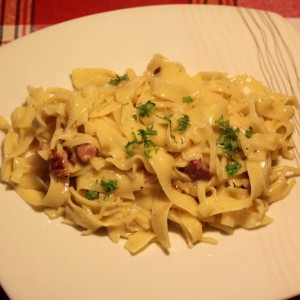 Рецепт: Паста «Карбонара» Паста «Карбонара» — пошаговый рецепт с фото