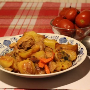 Рецепт: Рагу «на скорую руку» Рагу «на скорую руку» — пошаговый рецепт с фото