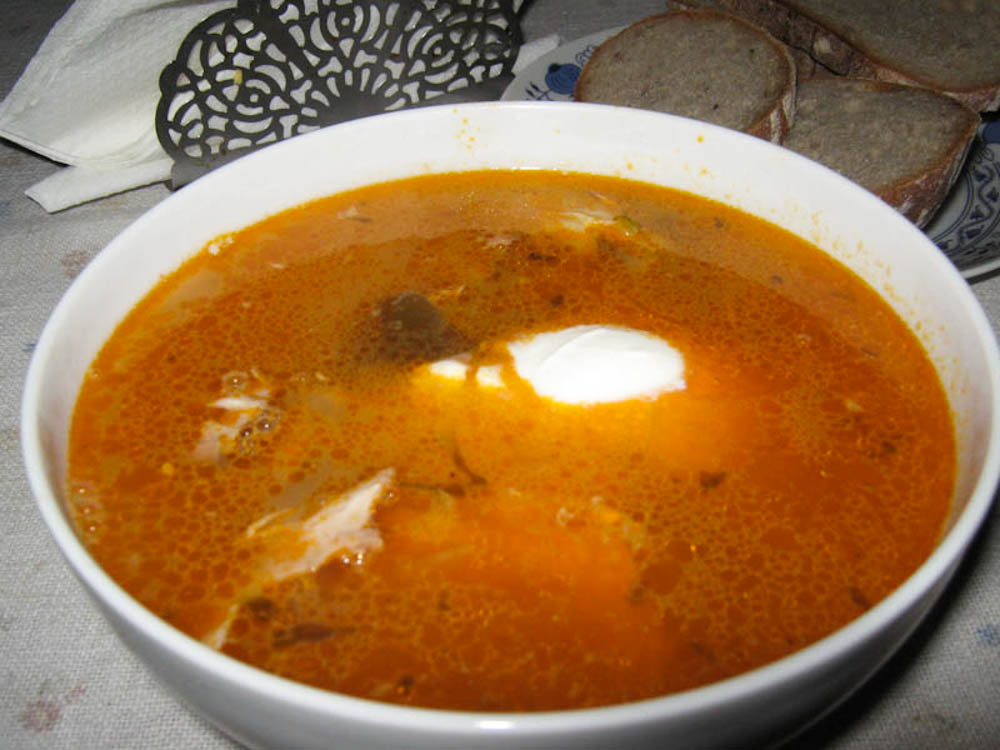 Приготовление рассольника с перловкой