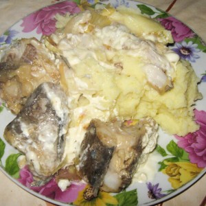 Рецепт: Рыба под майонезом Рыба под майонезом — пошаговый рецепт с фото