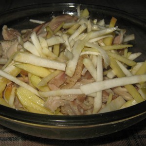 Рецепт: Салат из сельдерея Салат из сельдерея — пошаговый рецепт с фото