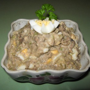 Рецепт: Салат «Минутка» Салат «Минутка» — пошаговый рецепт с фото