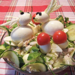 Рецепт: Салат «Свежесть» Салат «Свежесть» — пошаговый рецепт с фото