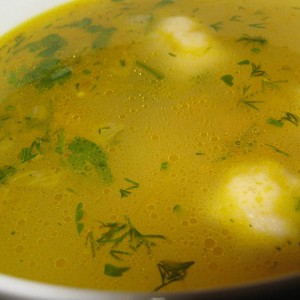 Рецепт: Суп с клецками и сыром Суп с клецками и сыром — пошаговый рецепт с фото