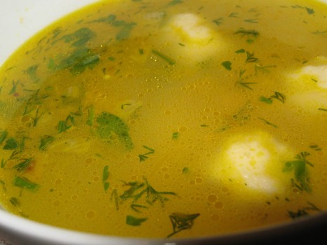 Суп с клецками и сыром — пошаговый рецепт с фото