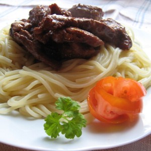 Рецепт: Свинина в соевом соусе Свинина в соевом соусе — пошаговый рецепт с фото