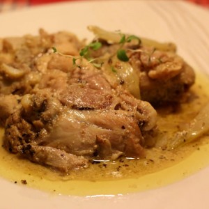 Тушеная курица с фенхелем в сливочном соусе — пошаговый рецепт с фото