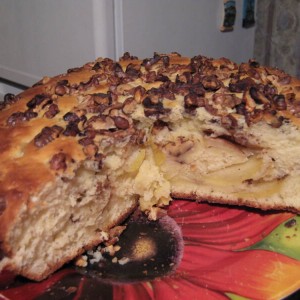 Рецепт: Яблочный пирог «Шарлотка» Яблочный пирог «Шарлотка» — пошаговый рецепт с фото