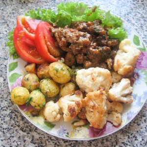 Рецепт: Жареная цветная капуста Жареная цветная капуста — пошаговый рецепт с фото