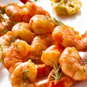 Рецепт: Жаренные креветки Жаренные креветки — пошаговый рецепт с фото