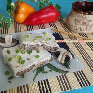 Рулет из лаваша с грибами и сыром — пошаговый рецепт с фото