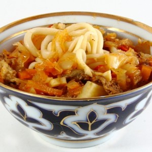 Рецепт: Лагман из курицы Лагман из курицы — пошаговый рецепт с фото