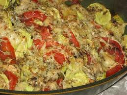 Запеканка из макарон с помидорами, кабачками и анчоусами — пошаговый рецепт с фото