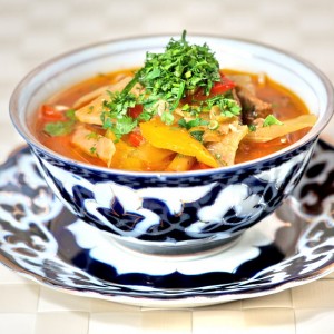 Рецепт: Лагман по-уйгурски Лагман по-уйгурски — пошаговый рецепт с фото