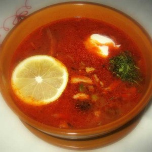 Рецепт: Солянка с копченостями Солянка с копченостями — пошаговый рецепт с фото