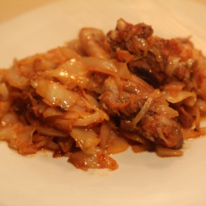 Рецепт: Тушеная капуста с уткой Тушеная капуста с уткой — пошаговый рецепт с фото