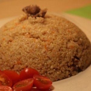 Рецепт: Ячневая каша с уткой Ячневая каша с уткой — пошаговый рецепт с фото