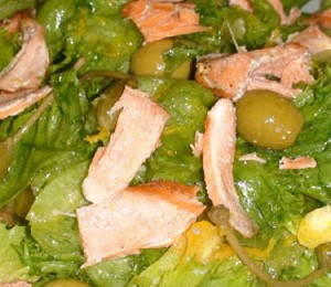 Рецепт: Салат из семги гриль с апельсинами Салат из семги гриль с апельсинами — пошаговый рецепт с фото