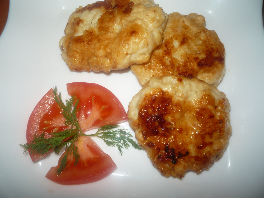 Куриные котлеты с плавленным сыром — пошаговый рецепт с фото
