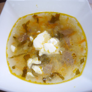 Рецепт: Щи с щавелем и капустой Щи с щавелем и капустой — пошаговый рецепт с фото