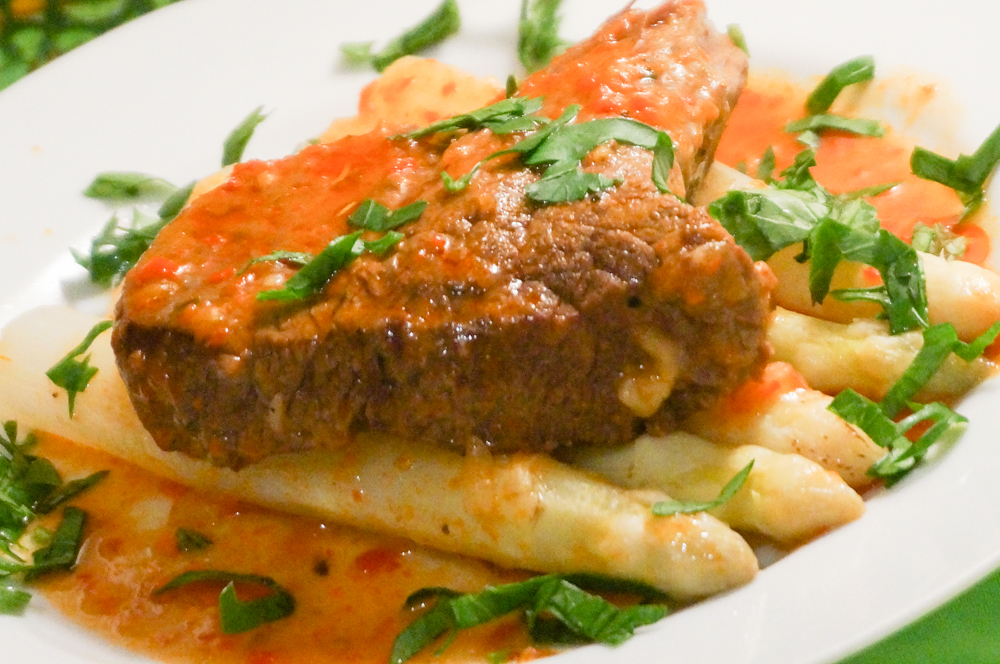 Тушеная говядина с овощами — пошаговый рецепт с фото