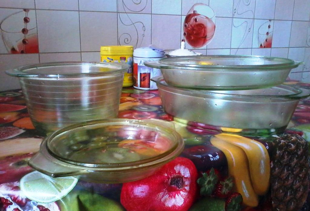 Стеклянная посуда для духовки — пошаговый рецепт с фото