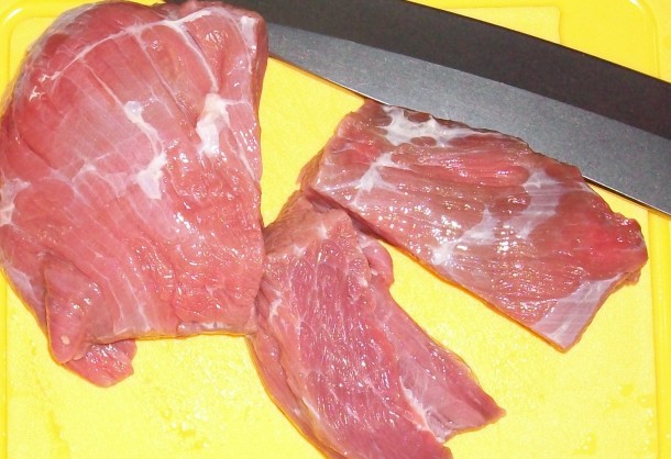 Нарезка мяса