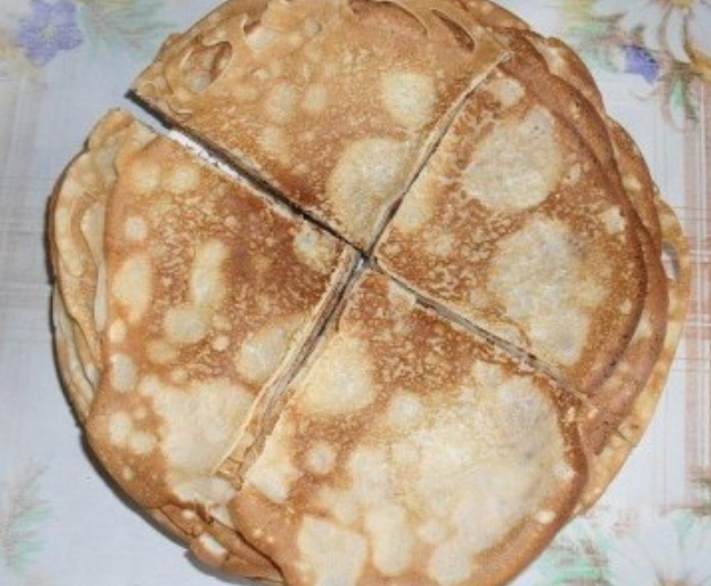 Блины на молоке и блины на кефире