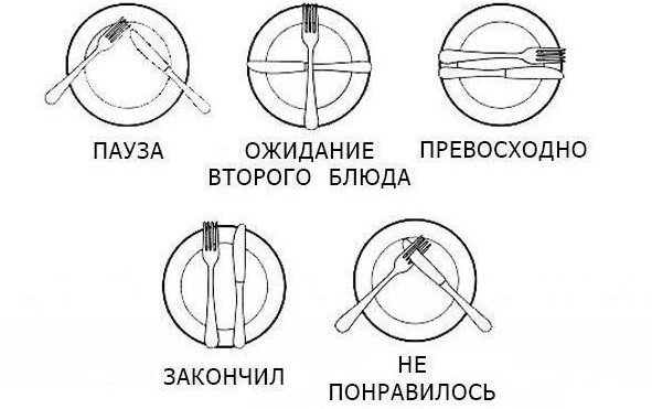 Столовый этикет. Едим правильно