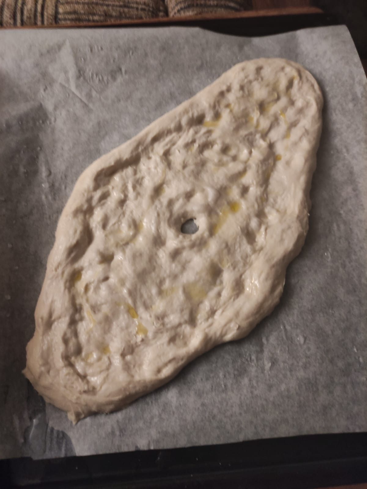 Пошаговое фото рецепта Грузинский хлеб Шотис-Пури: шаг 10 Грузинский хлеб Шотис-Пури — шаг 10