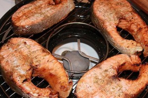 Вкусная и полезная рыба, приготовленная на гриле